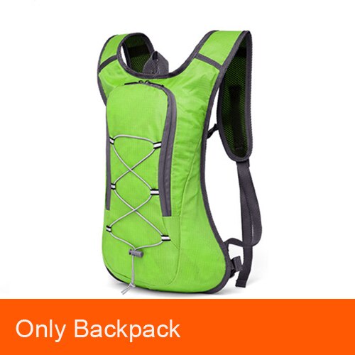 Breathable Ultralight Bicycle Backpack Running Vest Bag Cycling Marathon Portable Hydration Pack Bag option 3L Water Bladder