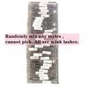 Wholesale 30 pairs no box Mikiwi Eyelashes 3D Mink Lashes Handmade Dramatic Lashes 32 styles cruelty free mink lashes