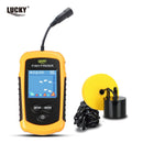 LUCKY FF1108-1 Tragbarer Fischfinder Eisfischen Sonar Echolot Alarmgeber Fishfinder 0,7-100 m Fischen Echolot