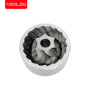 XEOLEO Manuelle Kaffeemühle 45MM Aluminium Kaffeemühle Schwarz/Braun/Silber/Gold 15g Tragbare Mini-Kaffeemühle