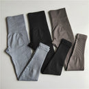 2-teiliges Set für Frauen, nahtlos, Yoga-Set, Fitness-Kleidung, hohe Taille, Leggings + Sport-BH, Fitnessstudio, Trainingskleidung, Frau, Jogging, Sportbekleidung