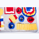 Schnüffelmatte für Hunde, Puzzle-Spielzeug, erhöht den IQ, langsamer Futterspender, Haustier, Katze, Welpen, Trainingsspiele, Fütterung, Fütterung, Lebensmittelintelligenz, Spielzeug