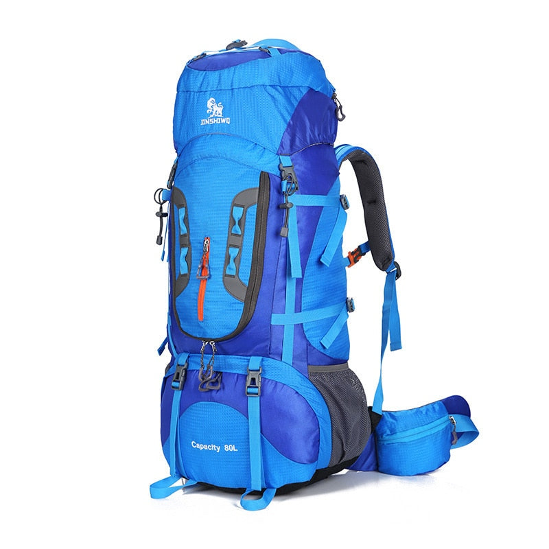 80L Touristenrucksack Camping Wandern Militärrucksack Skibergsteigen Ausrüstung Brotbeutel Sporttasche Molle Überlebensrucksack