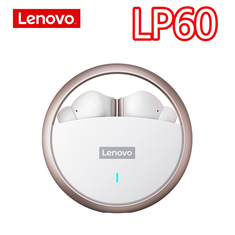 Lenovo LP40 LP6 LP12 LP50 LP60 LP80 Auriculares inalámbricos TWS Auriculares Bluetooth Estéreo dual Auriculares deportivos Manos libres Auriculares bajos
