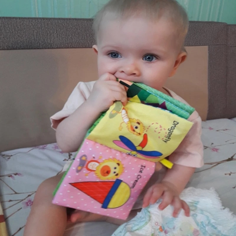 Baby Rasseln Mobiles Spielzeug Weiches Tier Tuch Buch Neugeborener Kinderwagen Hängendes Spielzeug Bebe Early Learning Educate Baby Toys 0 12 Monate