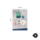 Póster de madera colgante nórdico, colgador de calendario, marco de pan, carteles de frutas, impresiones, imágenes de pared para el hogar, sala de estar, cocina, arte de pared