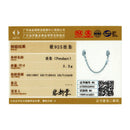 bamoer 925 Sterling Silber Einfaches Kreuz Sicherheitskette Charm für Original Silber Armband Charms mit Silikon Stopper BSC362