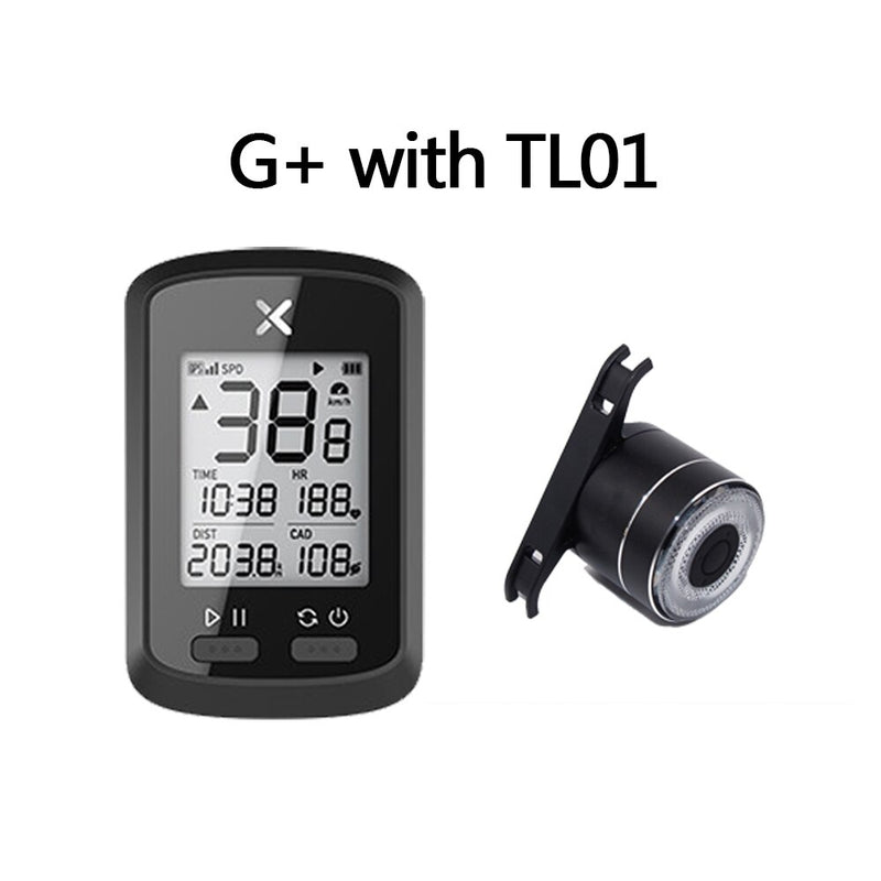 XOSS Bike Computer G+ Wireless GPS Speedometer Waterproof Road Bike MTB Bicycle Bluetooth ANT+ with Cadence Cycling Computers