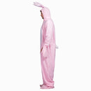Rosa Kaninchen-Kostüm für Erwachsene, Halloween, Karneval, Ostern, Aufführung, Hase, Cosplay, Anziehanzug