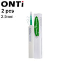 ONTi One-Click Cleaner Glasfaser-Reinigungsstift reinigt 2,5-mm-SC-FC-ST- und 1,25-mm-LC-MU-Steckverbinder über 800 Mal