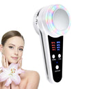 Tragbares Hot Cold Beauty Instrument 3 Farben Photon Rejuvenation Massager Skin Lifting Firming Facial Cool Warm Hammer