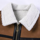 Eur/US Größe Mens Casual Faux Pelz Lederjacke Motorrad PU Mäntel Winter Oberbekleidung Männer Pelzkragen Jacken Männliche Marke Kleidung