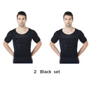 2021 Herren Shapewear Cooling T-Shirt Compression Body Shaper