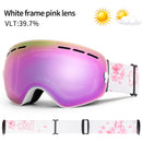 COPOZZ Marke Professionelle Skibrille Doppelschichten Objektiv Anti-Fog UV400 Große Skibrille Skifahren Snowboard Männer Frauen Schneebrille
