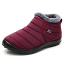 Damen Stiefel Plüsch Slip On Damen Stiefeletten Waterpoor Winter Freizeitschuhe Für Damen 2021 Schneestiefel Damenschuhe Plus Größe