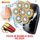 WOHFOX Rasierer Für Männer 7D Unabhängig 7 Cutter Schwimmkopf Wasserdichter Elektrorasierer Multifunktions-Trimmermaschine Neu