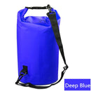 Wasserdichte Trockentasche mit Riemen PVC-Rucksack Schwimmtasche für die Aufbewahrung im Freien, Camping, Reisen, Schwimmen, Strandangeln