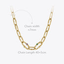 ENFASHION Goth Twist Choker Stainless Steel Necklace For Women Zircon Necklaces 2021 Halloween Fashion Jewelry Colar P213263