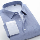 Große Größe XXL-10XL 2020 Fashion New Style Herren Winter Warm Kariertes Hemd Winter Dickes Weiches Business Casual Langarmhemd