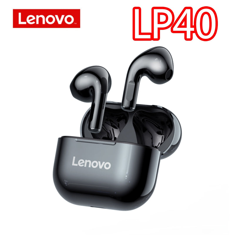 Lenovo LP40 LP6 LP12 LP50 LP60 LP80 Kabellose Kopfhörer TWS Kopfhörer Bluetooth Dual Stereo Sport Headset Handfree Bass Ohrhörer
