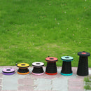 Retractable Stool Folding Chiar Outdoor Portable Stool Folding Chair Camping Stool Convenient Fishing Foldable plastic stool