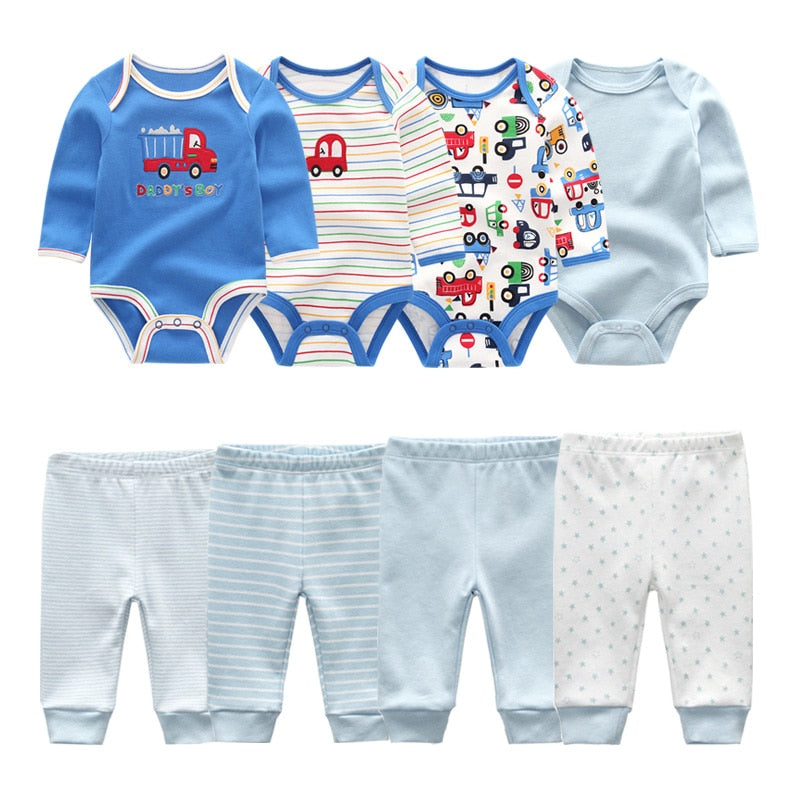 2022 Baumwolle Baby Mädchen Kleidung Bodysuits + Hosen Baby Sets Neugeborene Kleidung Sets Herbst Winter Baby Boy Kleidung Roupa de bebe