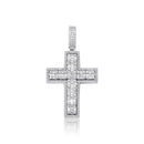 TOPGRILLZ Hip Hop Hochwertige Kreuz Anhänger Halskette Iced Out Full Micro Pave Zirkonia Anhänger Modeschmuck für Geschenk