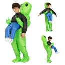 Kinder Dinosaurier Aufblasbare Kostüm Jungen Girs Overall Boysuit Kind Alien Cosplay Kostüm Purim Halloween Party Anzug Kleidung