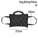 Dog Biting Pillow Tug Stick Hemp Training Chewing Durable Linen Molar Clean Teeth Interactive Toys Outdoor 2 Rope Pets Supplies