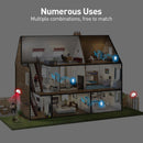 Drahtloser Willkommensalarm Türklingel PIR Store Shop Entry Bewegungssensor Infrarotdetektor Induktion Türklingel 5 Funktionen Nachtlicht