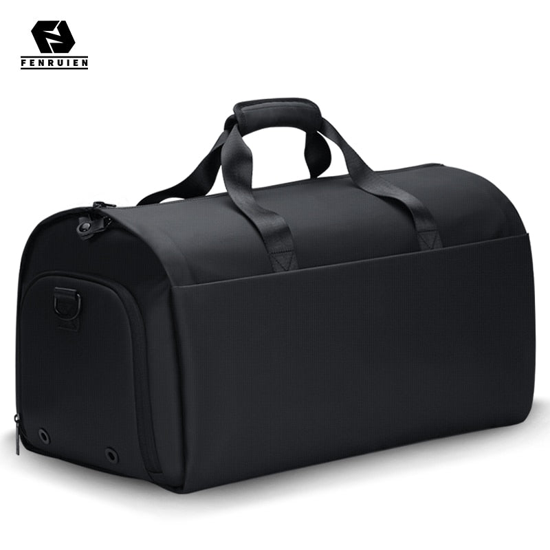 Fenruien New Men Multi-Function Large Capacity Travel Bag Suit Luggage Bag 17 Inch Laptop Waterproof Tote Bag With Shoe Pouch