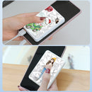 Slim Power Bank 5000 mAh Handy-Ladegerät Cartoon Powerbank Diamond Surface 5000 Power Bank Lovely für Iphone12 Samsung