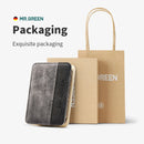 MR.GREEN Maniküre-Set Farbkontrast-Sets Nagelknipser Cutter Tools Kits Edelstahl-Pediküre-Reisekoffer für Mann und Frau