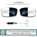 MERRYS DESIGN Klassisches rundes Brillengestell für Herren Damen Mode Kurzsichtigkeit Brillengestelle optische Brillen S2547