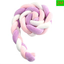 1M/2M/3M/4M Baby-Knoten-Stoßfänger im Bett Neugeborenen-Kissen-Kissen-Kissen-Stoßfänger Krippen-Stoßfänger Tour de Lit Bebe Tresse