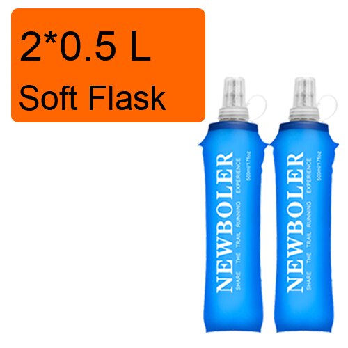 250ml 500ml Soft Flask Folding Collapsible Water Bottle TPU-frei zum Laufen Trinkrucksack Gürteltasche Weste SD09 SD10