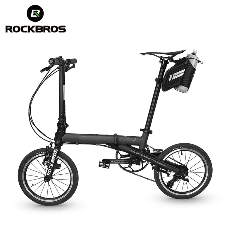 ROCKBROS 1.5L Fahrradtasche Wasserabweisend Langlebig Reflektierend MTB Rennrad Mit Wasserflaschentasche Fahrradtasche Zubehör