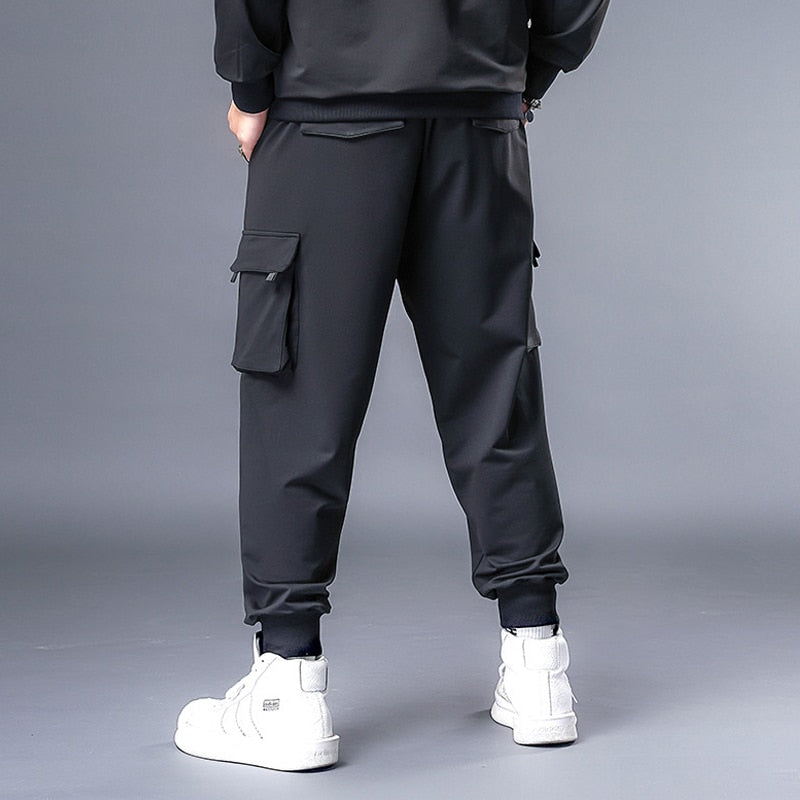 Baggy Pants Men Hip Hop Streetwear Cargo Pant Big Size 7XL Jogginghose Male Jogger Oversize Fashion Hose Plus Szie HX530