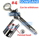 Jeringa INTRALIGAMENTAL de acero inoxidable Dental, estilo de pluma, aspiración, 1,8 ML, instrumento quirúrgico Dental, herramienta de inyector Dental