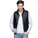 Spring Man Duck Down Vest Ultra Light Jackets Men Fashion Sleeveless Outerwear Coat Autumn Winter Coat 90% White Duck Down