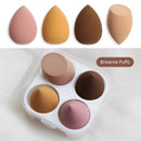 Mehrere Größen des Make-upschwamm-professionellen kosmetischen Hauchs für Grundlagen-Concealer-Creme bilden weichen Hauch-Großverkauf des Schwamms 2-8pcs