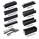 10 Teile / satz DIY Sushi Machen Kit Rolle Sushi Maker Reisrolle Form Küche Sushi Werkzeuge Japanische Sushi Kochwerkzeuge Küchenwerkzeuge