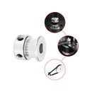 Zubehör für 3D-Druckerteile GT2 20 Zähne Bohrung 4/5/6/6,35/8 mm 2GT Zahnriemenscheibe aus Aluminium, passend für GT2-6/10 mm offener Synchronriemen