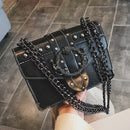 European Fashion Female Square Bag 2020 New Quality PU Leather Women&