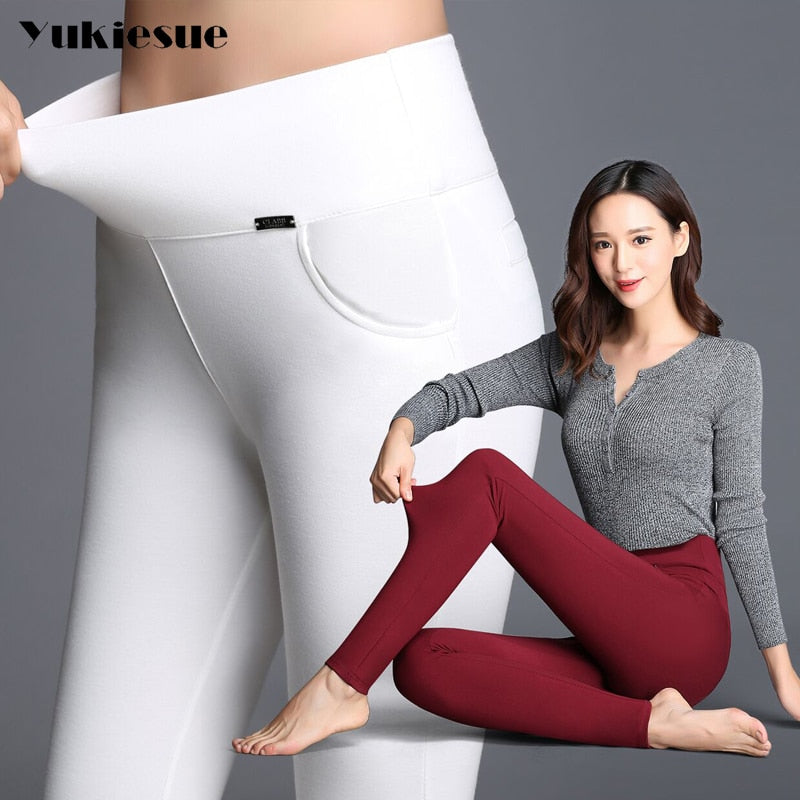 sommer leggings baumwolle femme push up damen leggings hose weiß schwarz rot damen leggins 5xl 6xl legins capri training