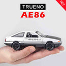 1:28 Spielzeugauto INITIAL D AE86 Metallspielzeug Legierungsauto Diecasts &amp; Spielfahrzeuge Automodell Miniatur Modellauto Spielzeug für Kinder