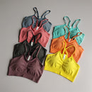 2-teilige Trainingskleidung für Frauen, nahtlose Leggings, Sport-BH, Frau, Laufsport, Sportbekleidung, Sportbekleidung, Yoga-Set