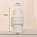 Nordic Ins Kreative Keramikvase Home Ornaments Weißer vegetarischer Blumentopf Vasen Home Decorations Craft Geschenke