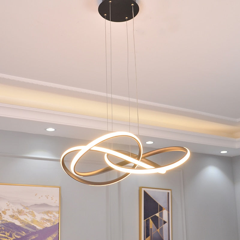 Black/White led pendant lights modern design for living room bedroom hanging lamp restaurant kitchen led pendant lamp fixtures