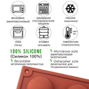 Schokoladenkugelform Halbkugelform Halbkugelform Silikon Schokoladenkuchen Mousse Dessert Backen Gebäck Backformen